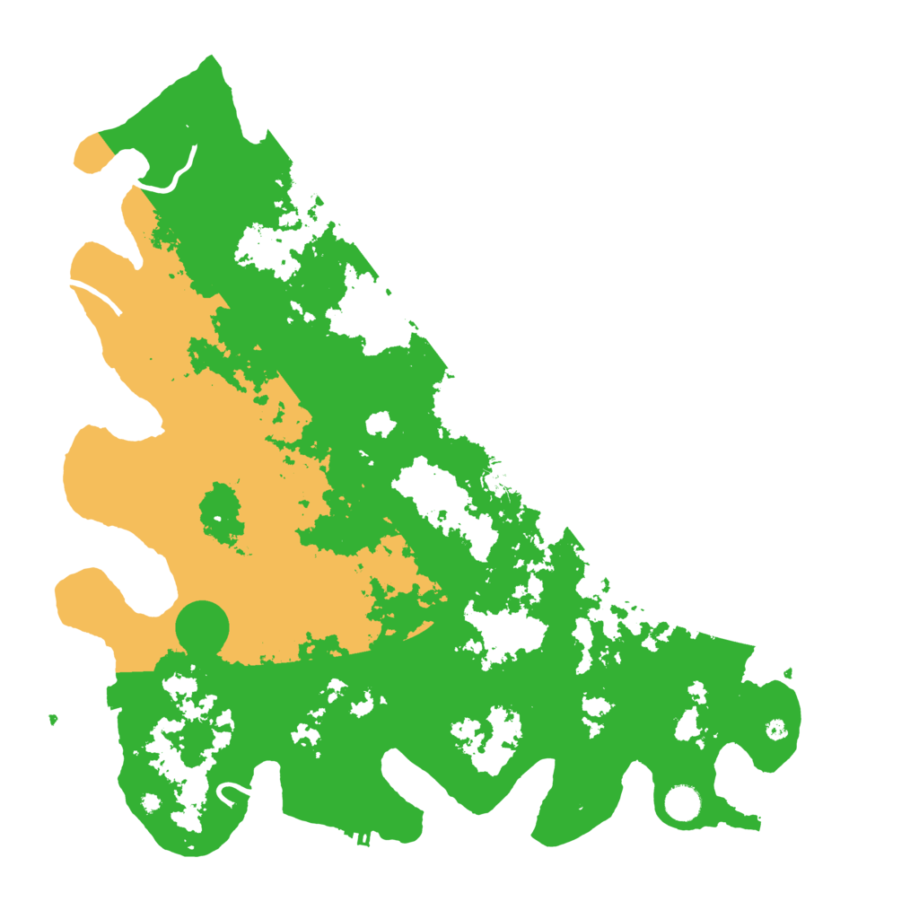 Biome Rust Map: Procedural Map, Size: 4500, Seed: 347283