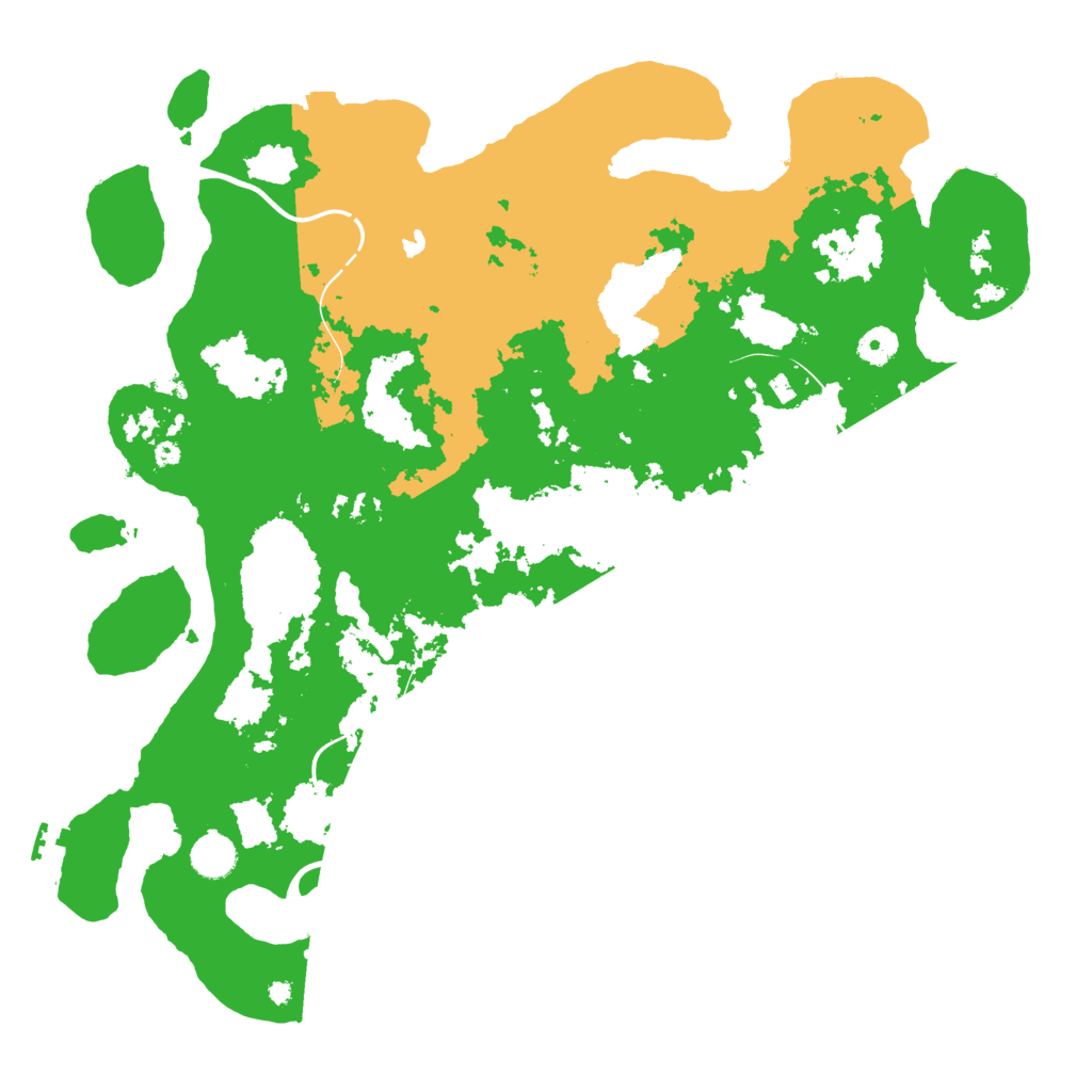 Biome Rust Map: Procedural Map, Size: 4250, Seed: 605266884
