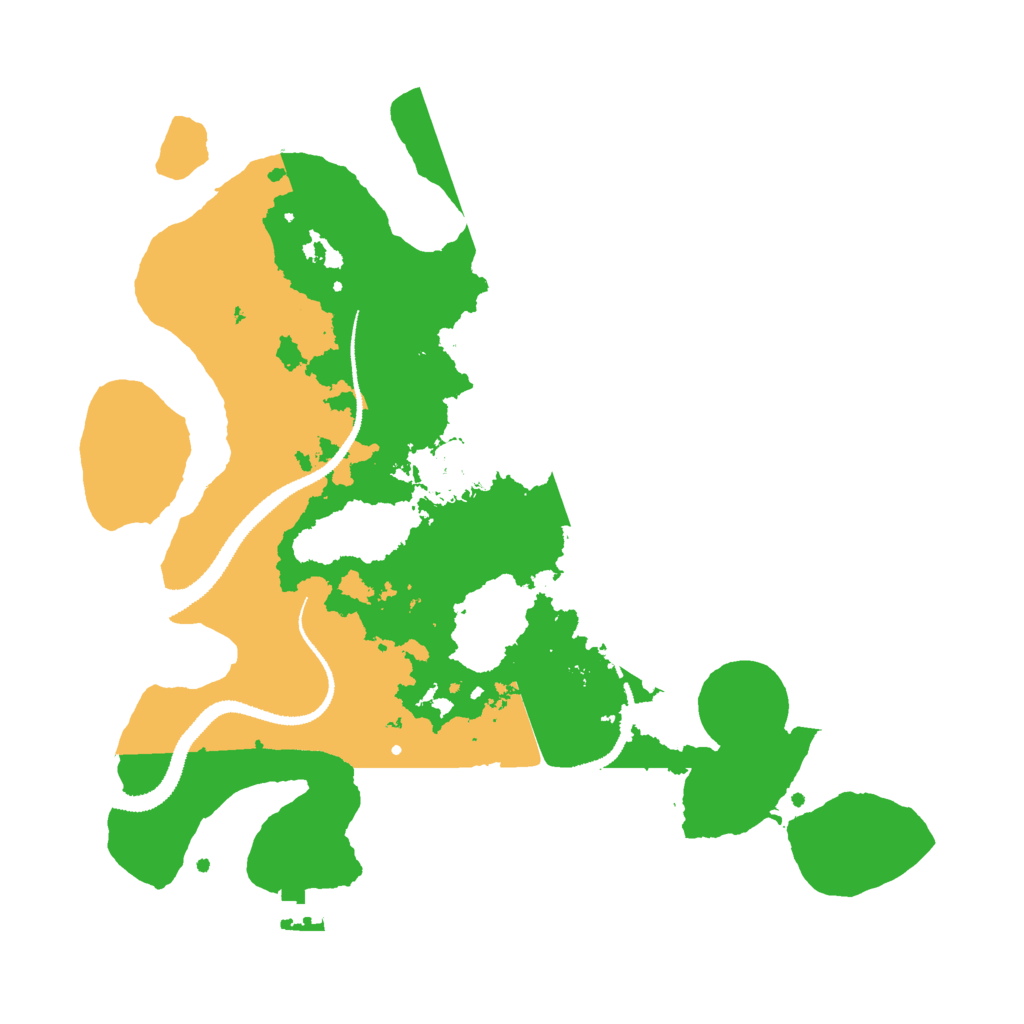 Biome Rust Map: Procedural Map, Size: 3000, Seed: 2121579936