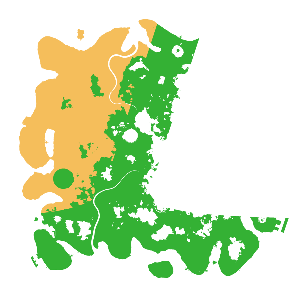 Biome Rust Map: Procedural Map, Size: 3850, Seed: 44590911