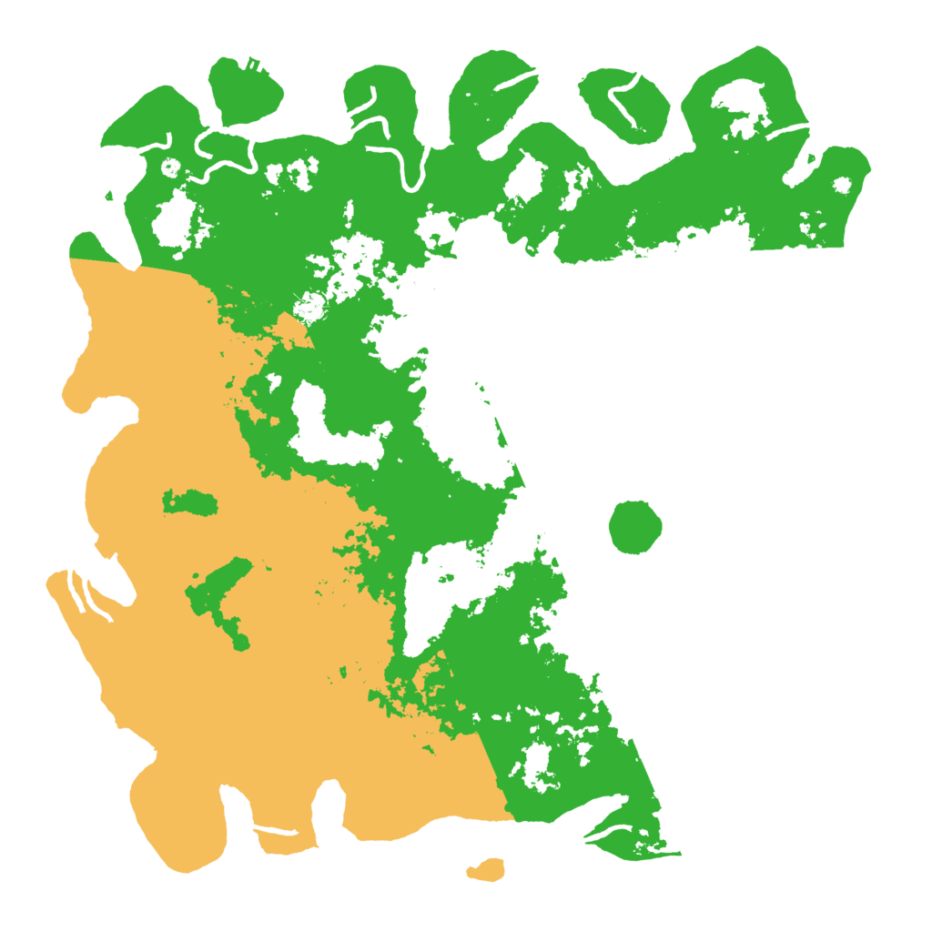 Biome Rust Map: Procedural Map, Size: 5000, Seed: 84814