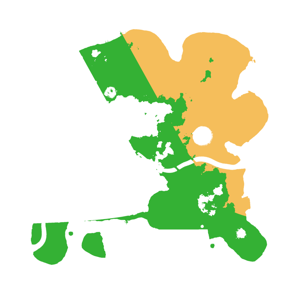 Biome Rust Map: Procedural Map, Size: 2800, Seed: 1894
