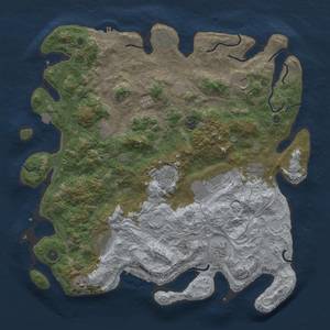 Thumbnail Rust Map: Procedural Map, Size: 4500, Seed: 1590503126, 19 Monuments