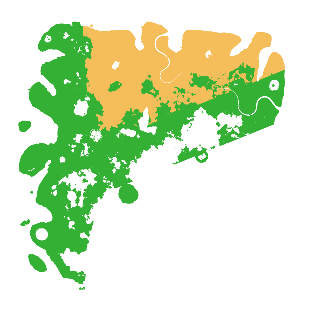 Biome Rust Map: Procedural Map, Size: 4500, Seed: 1590503126