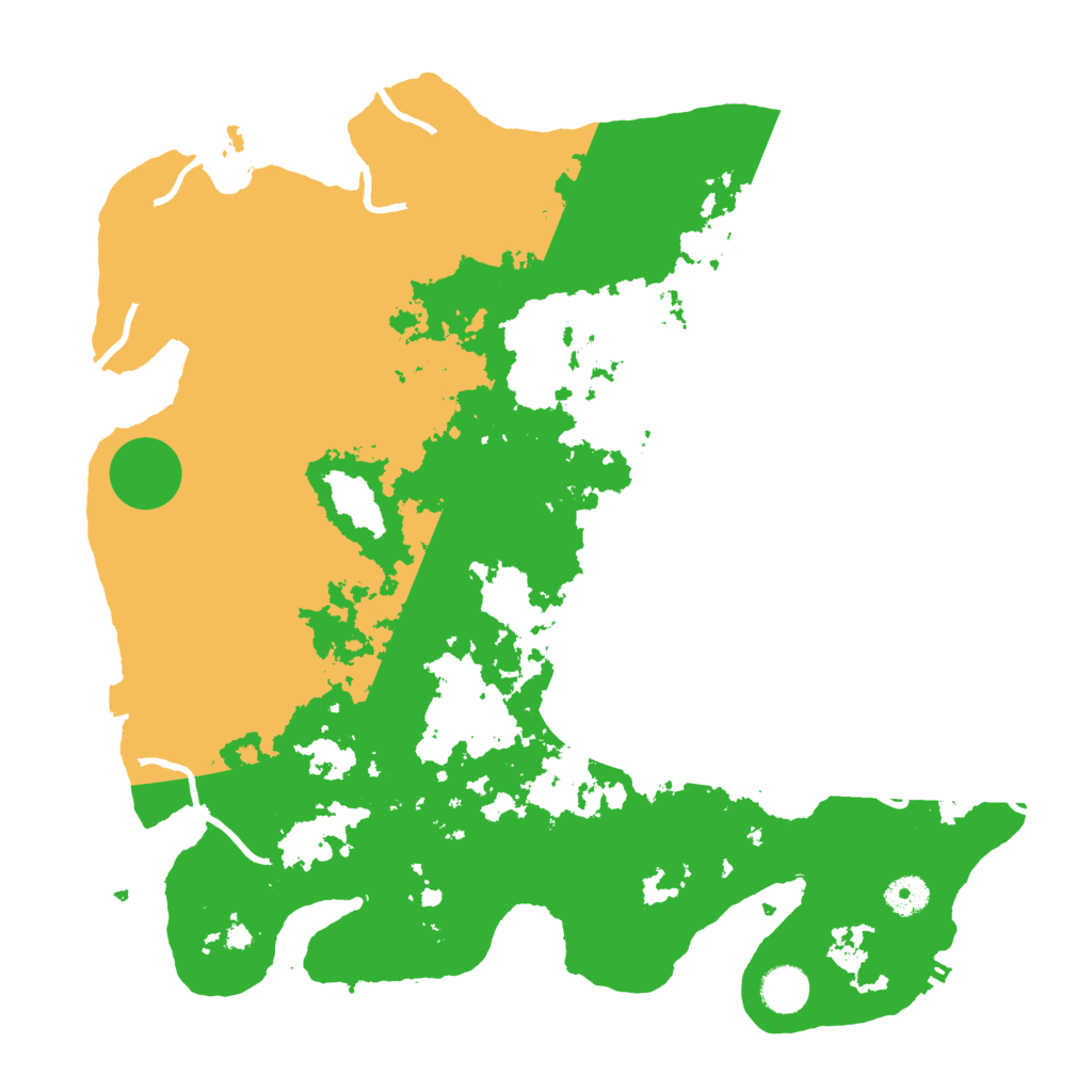 Biome Rust Map: Procedural Map, Size: 4000, Seed: 1715002623