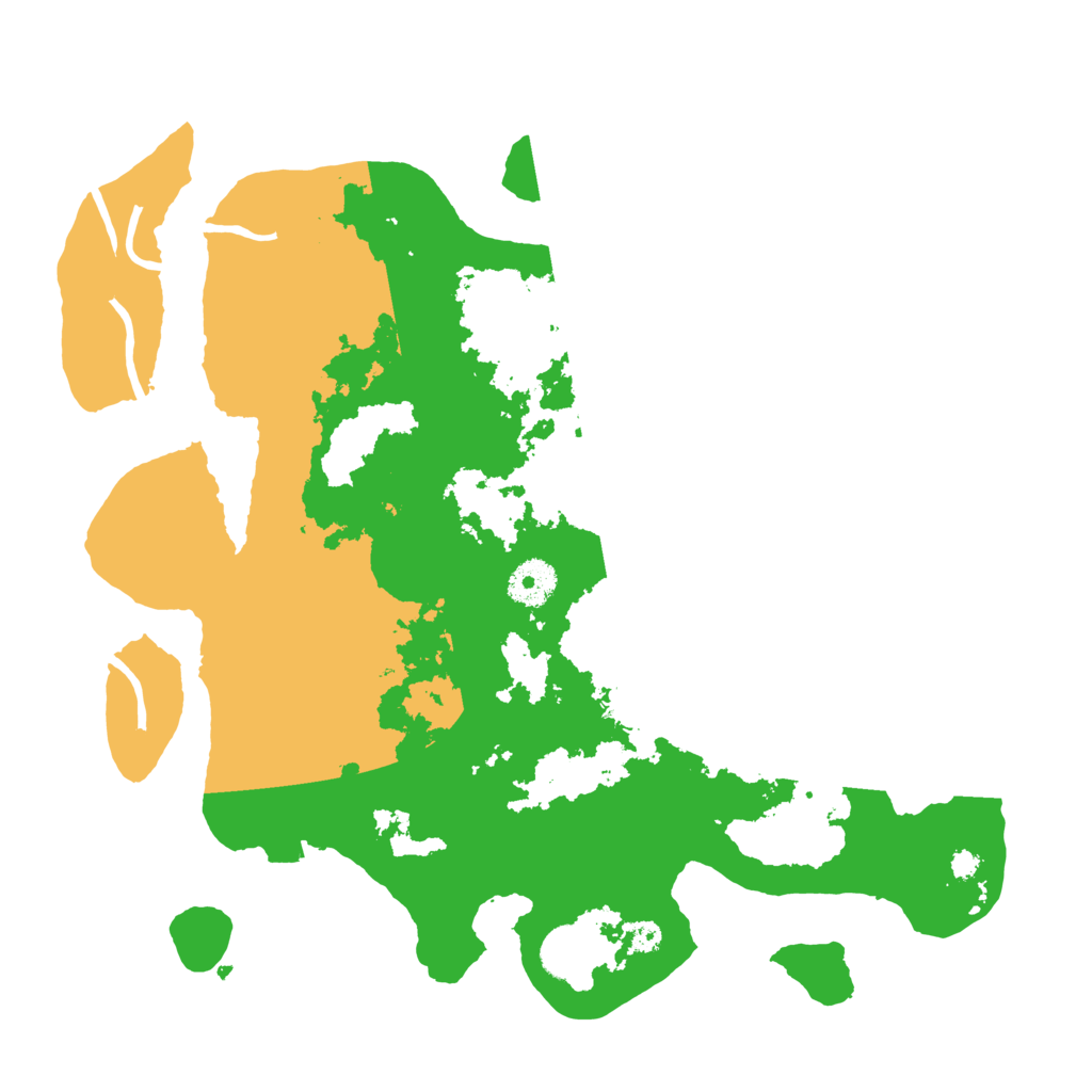 Biome Rust Map: Procedural Map, Size: 3500, Seed: 2147463469