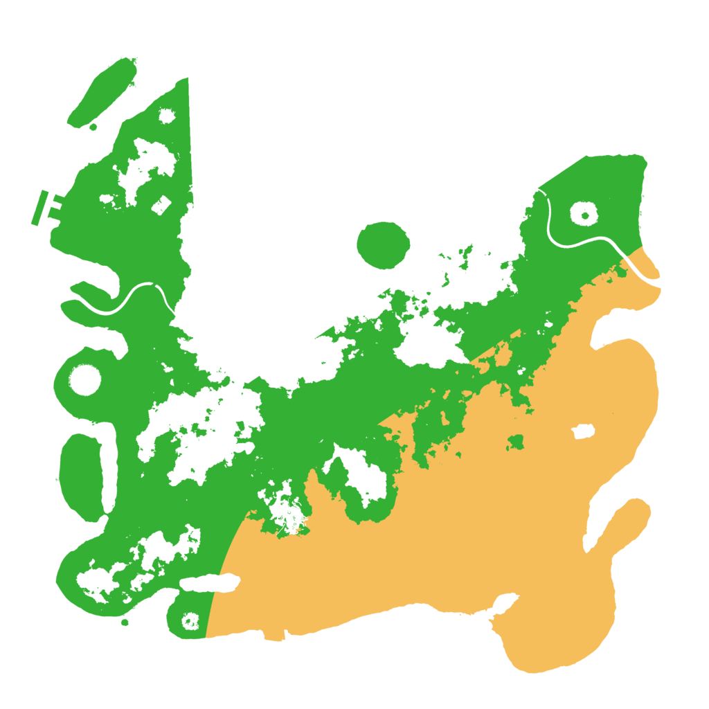 Biome Rust Map: Procedural Map, Size: 4000, Seed: 2121789736