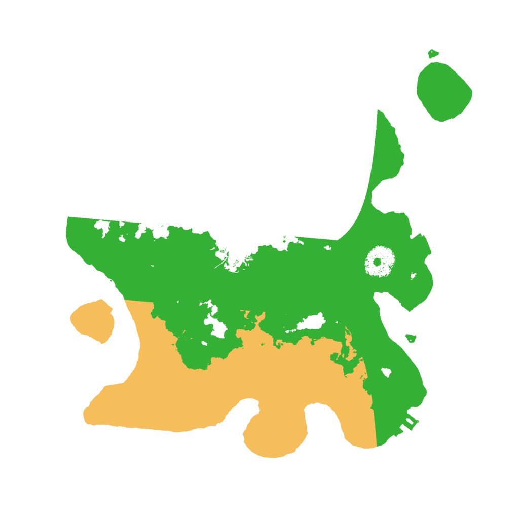 Biome Rust Map: Procedural Map, Size: 2600, Seed: 1314291750