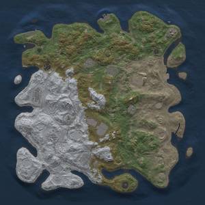 Thumbnail Rust Map: Procedural Map, Size: 4250, Seed: 483299, 19 Monuments