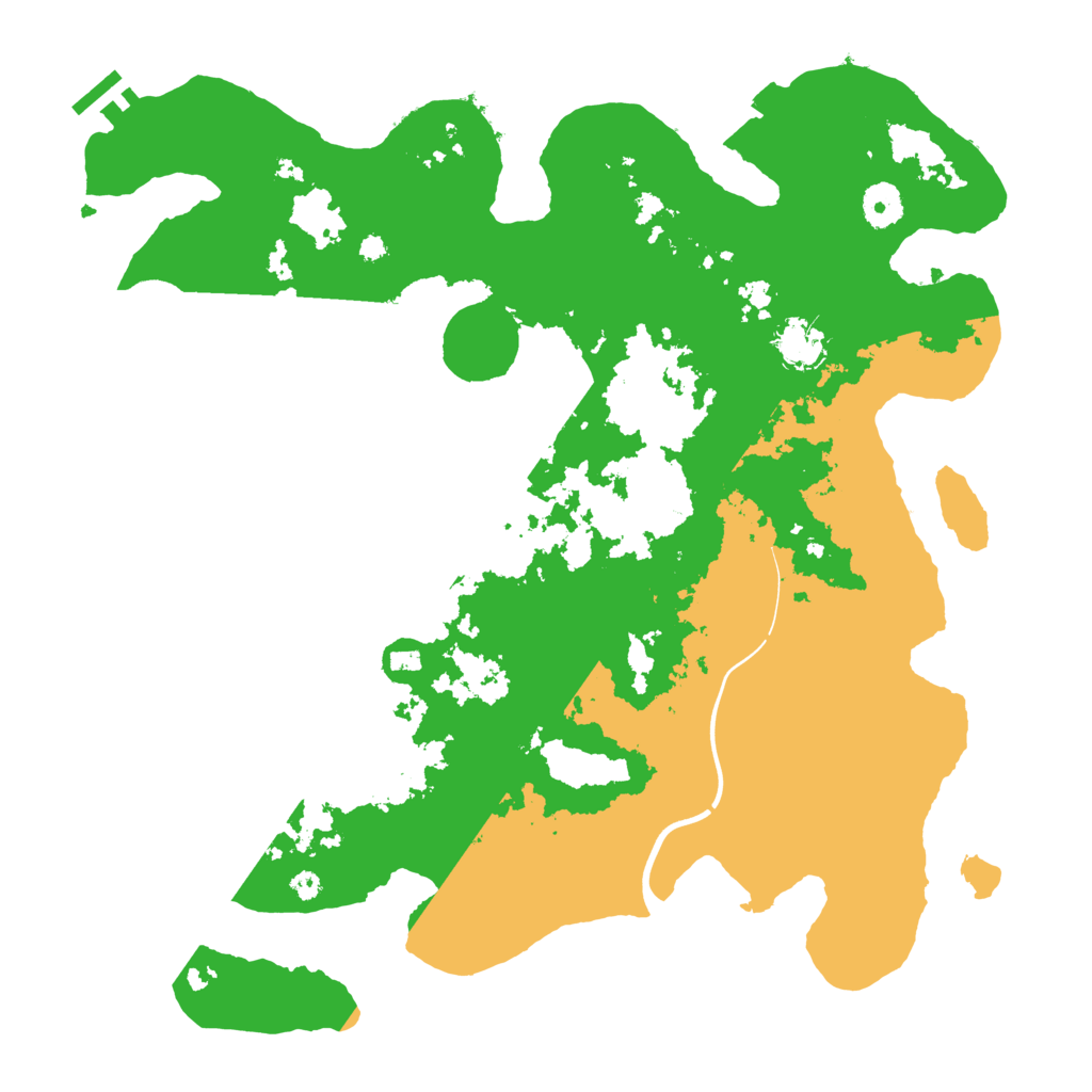 Biome Rust Map: Procedural Map, Size: 3850, Seed: 967158144