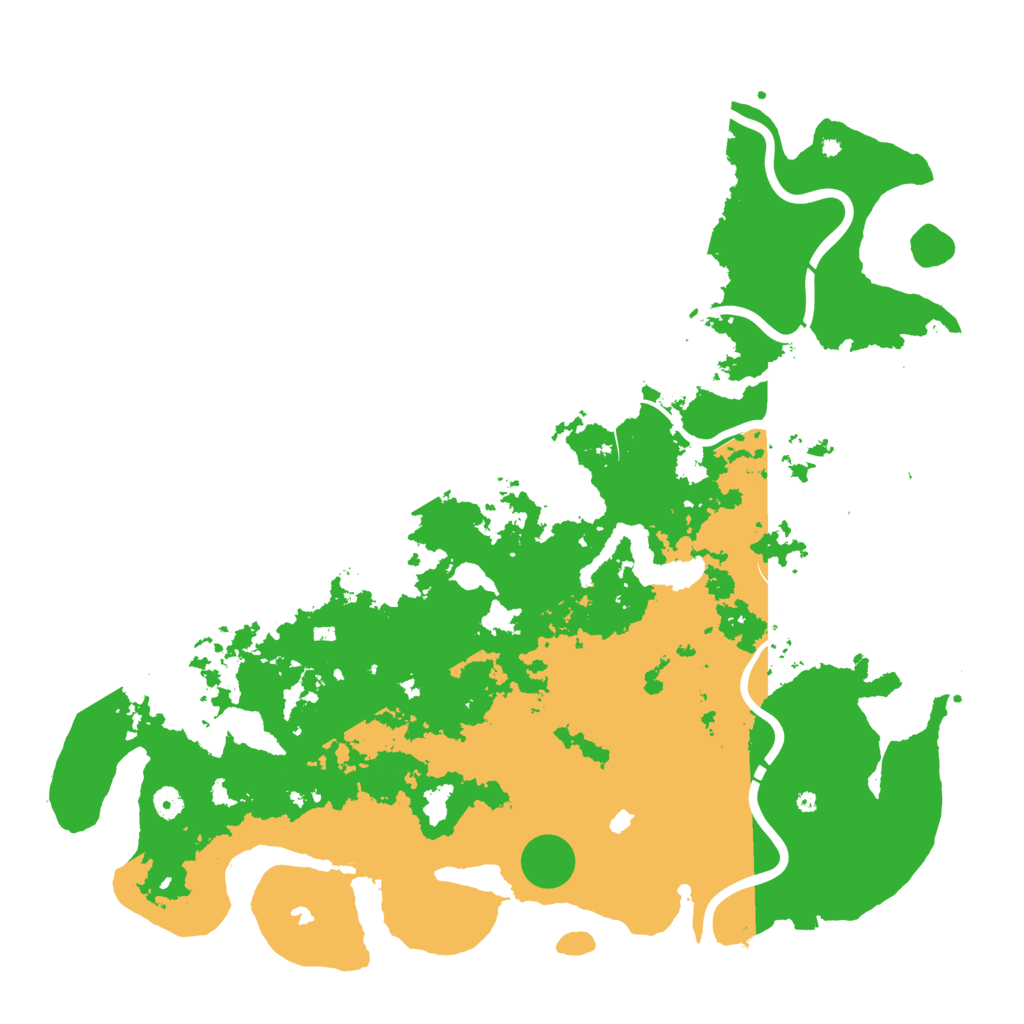 Biome Rust Map: Procedural Map, Size: 5000, Seed: 153473481