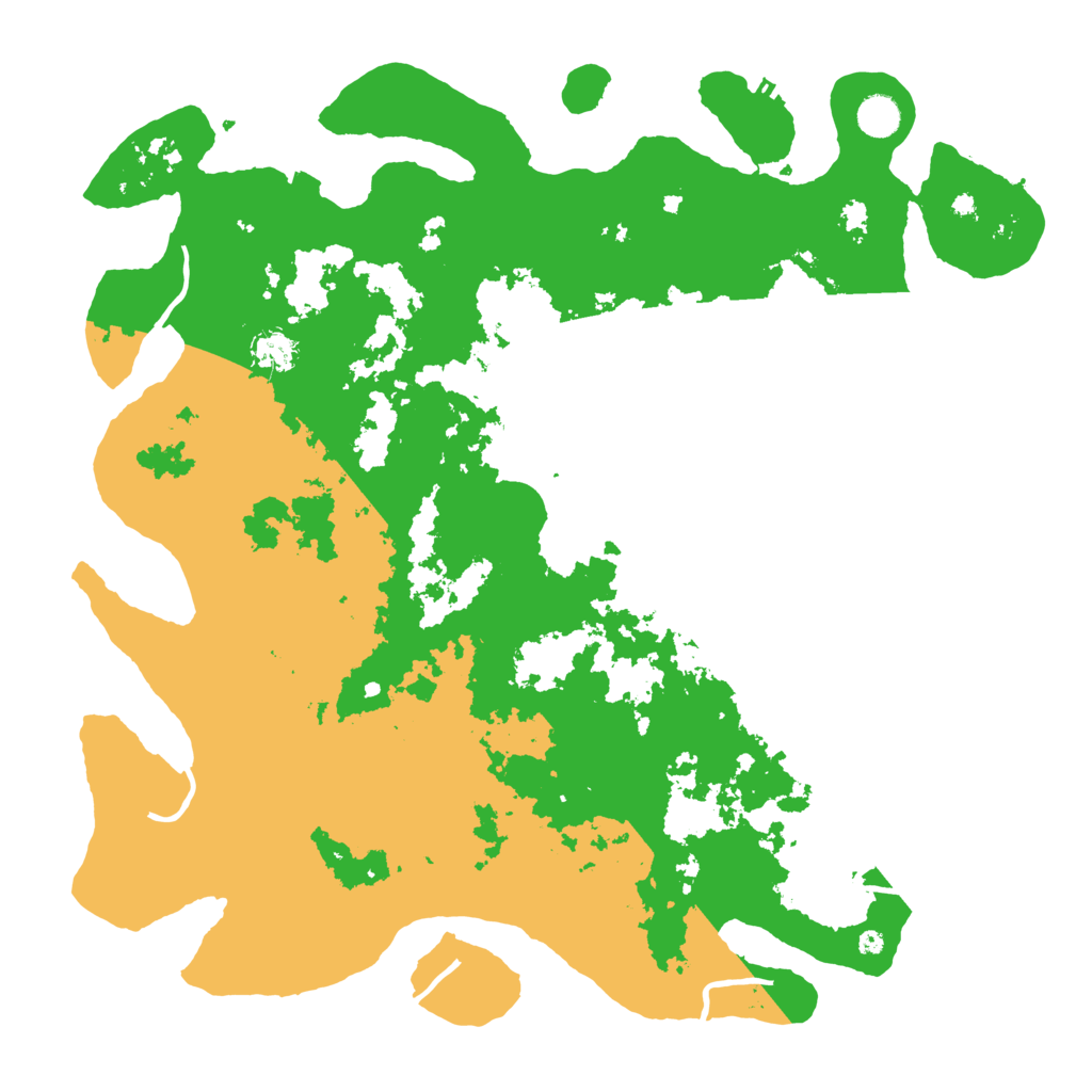 Biome Rust Map: Procedural Map, Size: 4500, Seed: 612742446