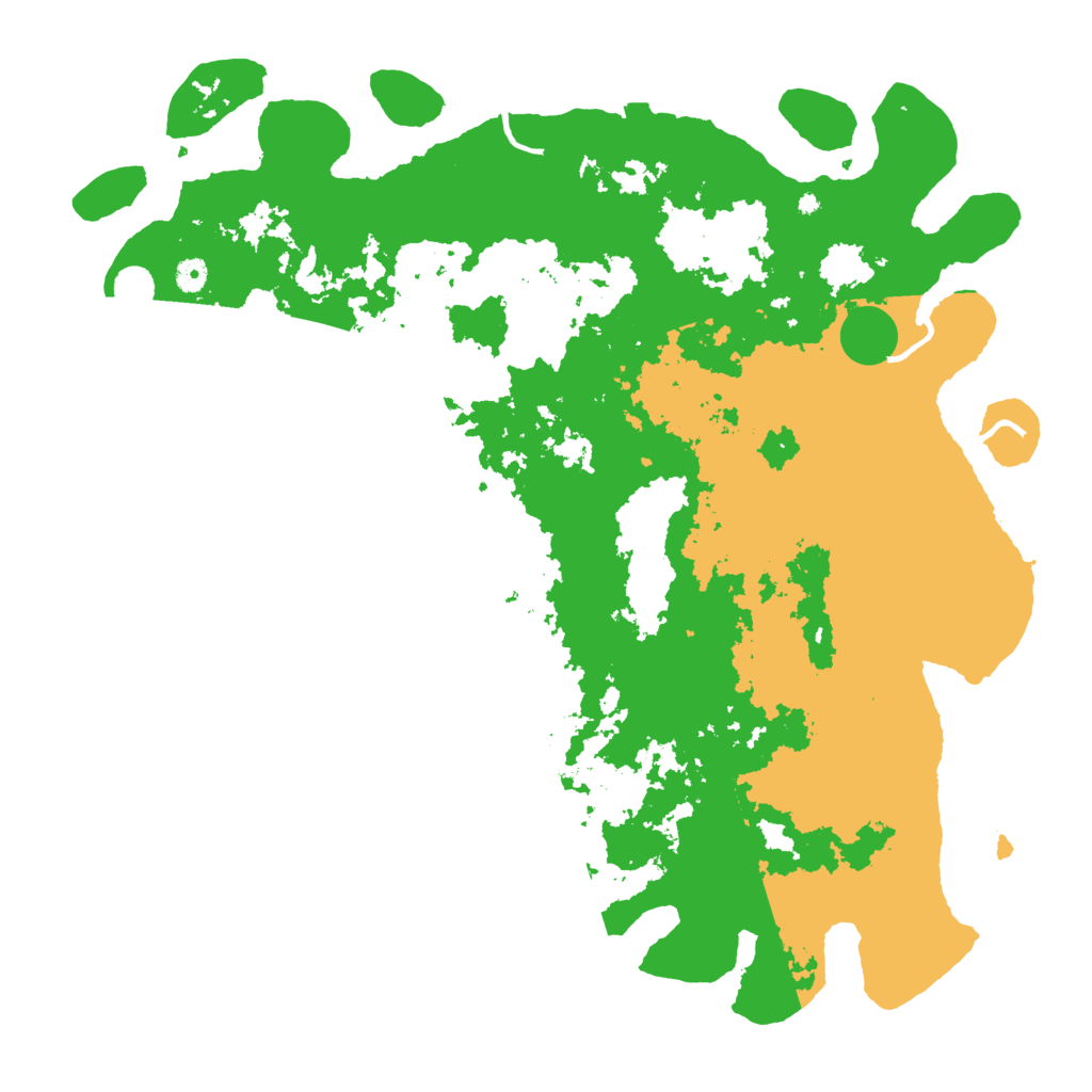 Biome Rust Map: Procedural Map, Size: 5000, Seed: 699952497