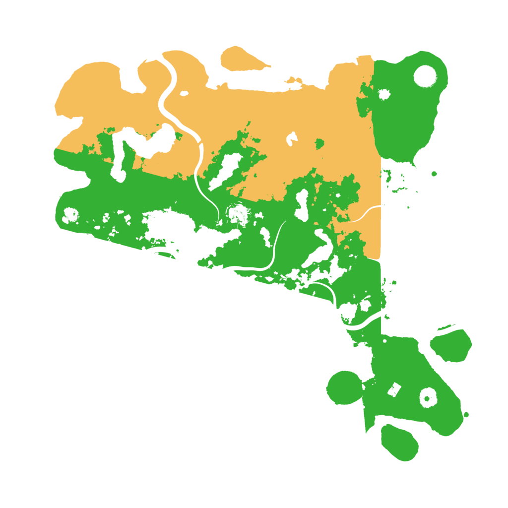 Biome Rust Map: Procedural Map, Size: 4000, Seed: 2132024