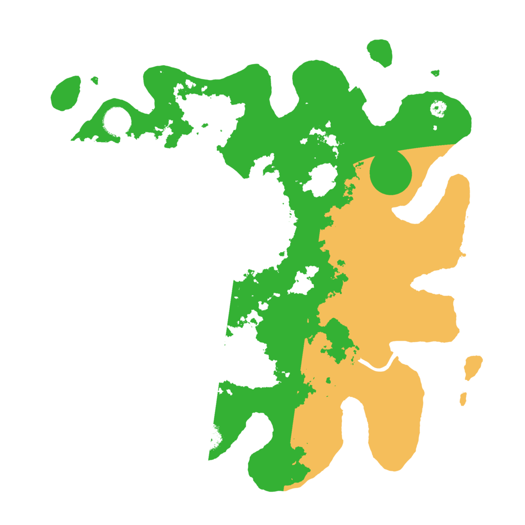 Biome Rust Map: Procedural Map, Size: 3300, Seed: 489182231