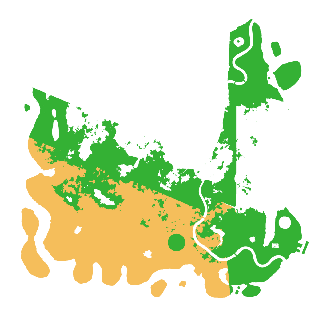 Biome Rust Map: Procedural Map, Size: 4810, Seed: 1347