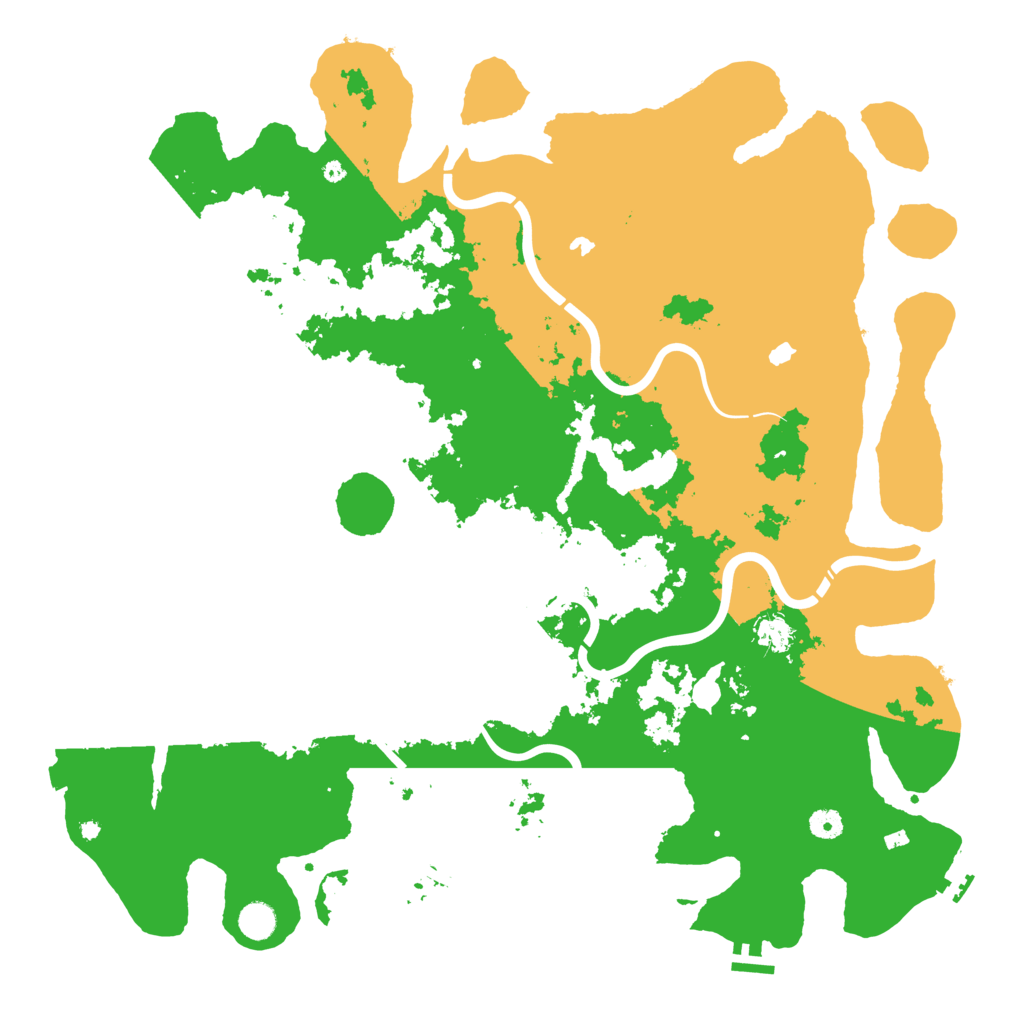 Biome Rust Map: Procedural Map, Size: 4810, Seed: 1348