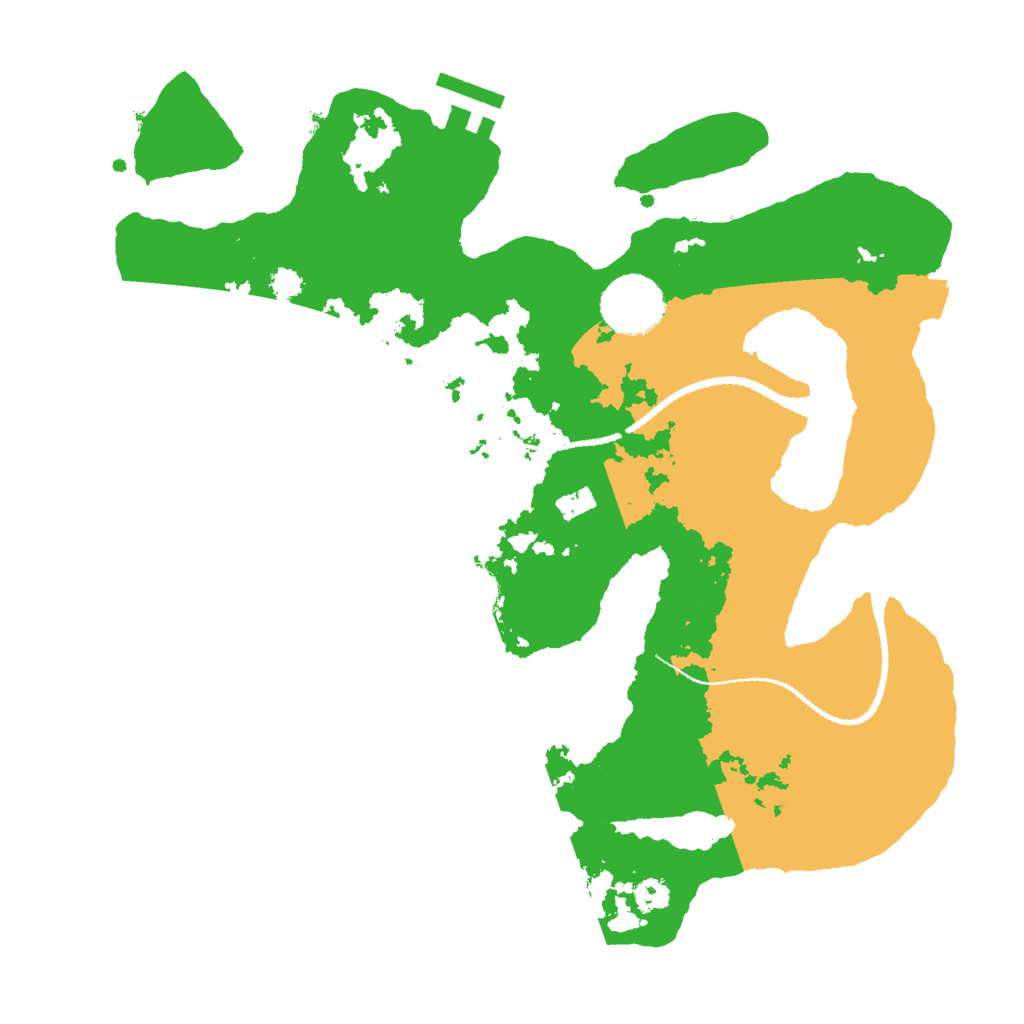 Biome Rust Map: Procedural Map, Size: 3000, Seed: 1785336199