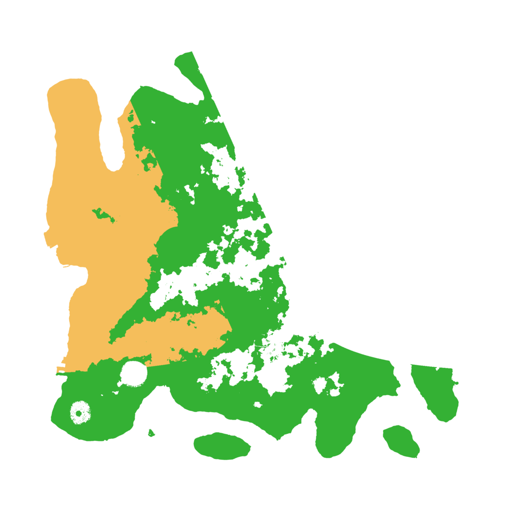 Biome Rust Map: Procedural Map, Size: 3500, Seed: 954738790