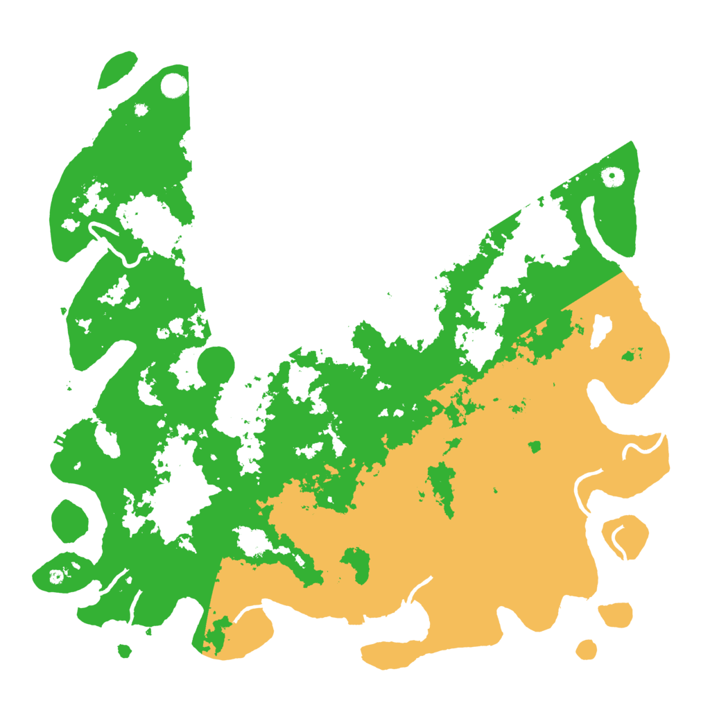 Biome Rust Map: Procedural Map, Size: 5000, Seed: 4584737