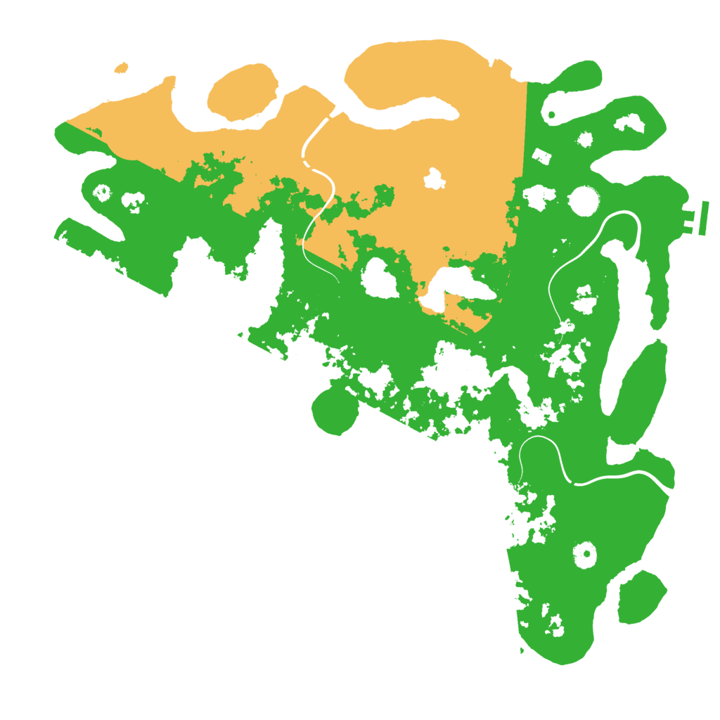 Biome Rust Map: Procedural Map, Size: 4250, Seed: 1066117151