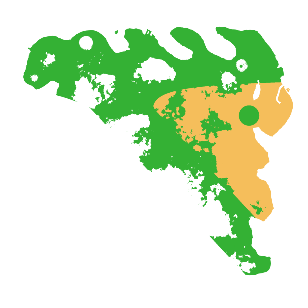 Biome Rust Map: Procedural Map, Size: 4000, Seed: 975677167