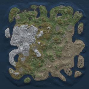 Thumbnail Rust Map: Procedural Map, Size: 4250, Seed: 2038510982, 19 Monuments