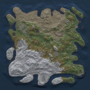 Thumbnail Rust Map: Procedural Map, Size: 4250, Seed: 42900044, 19 Monuments