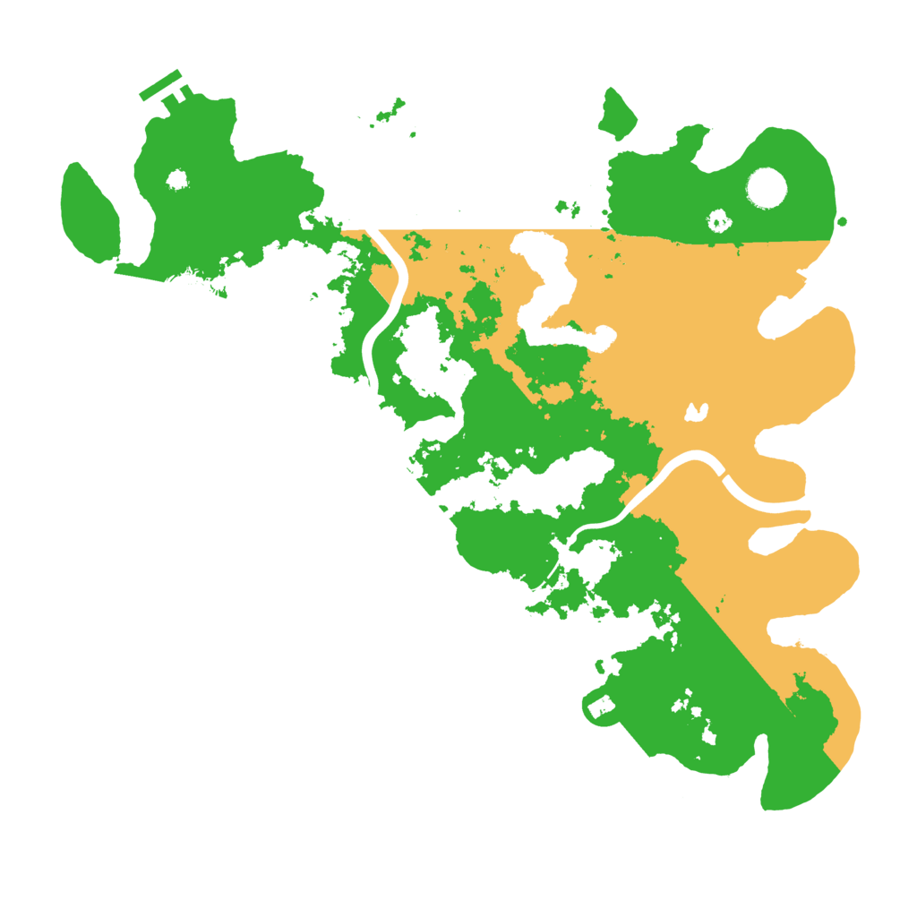 Biome Rust Map: Procedural Map, Size: 4000, Seed: 731295670
