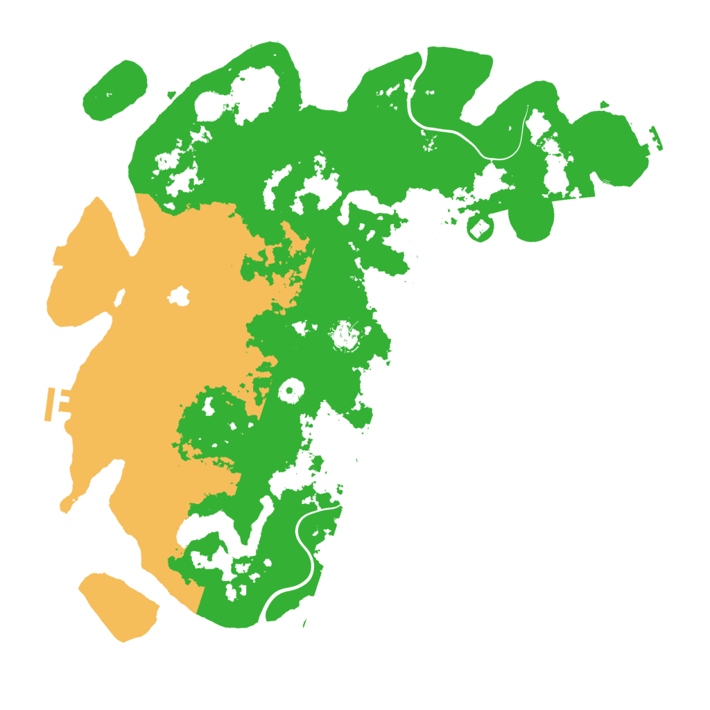 Biome Rust Map: Procedural Map, Size: 4250, Seed: 89655178
