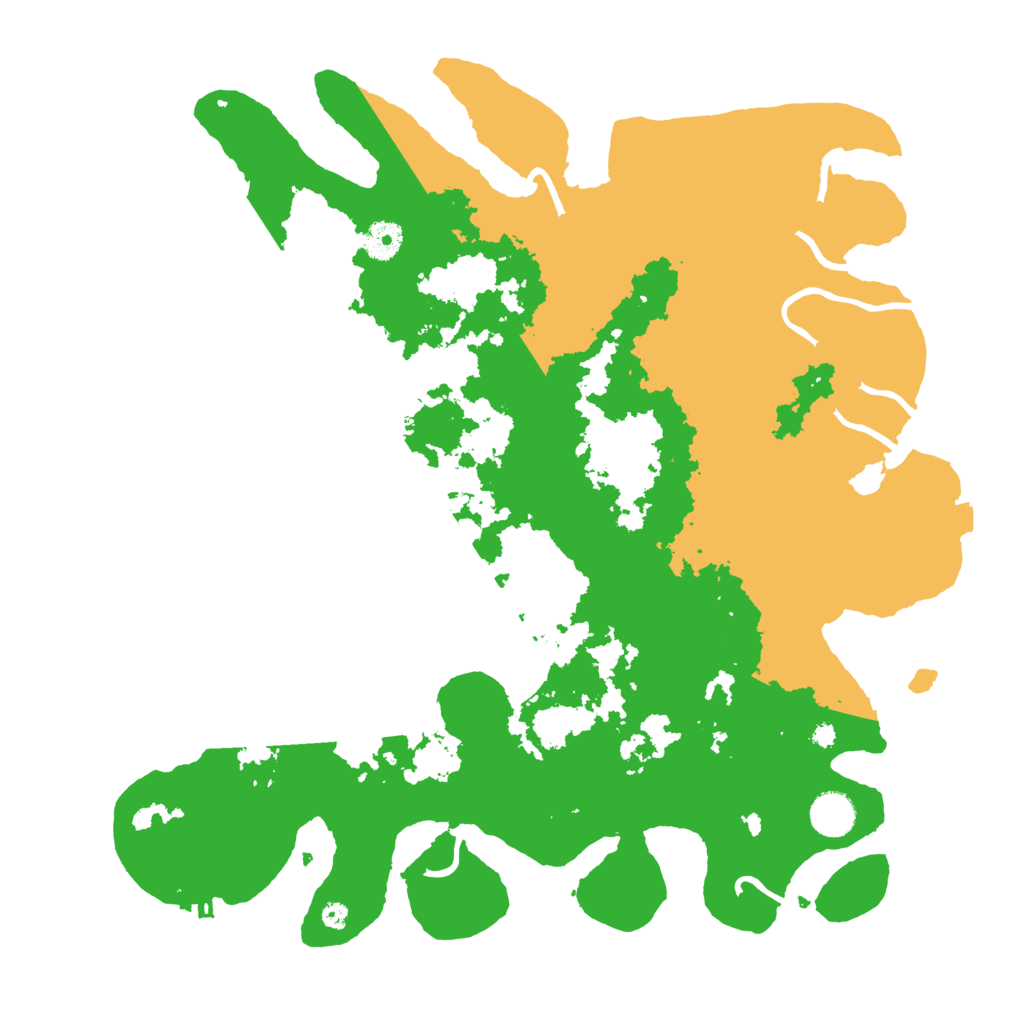 Biome Rust Map: Procedural Map, Size: 4000, Seed: 4209817
