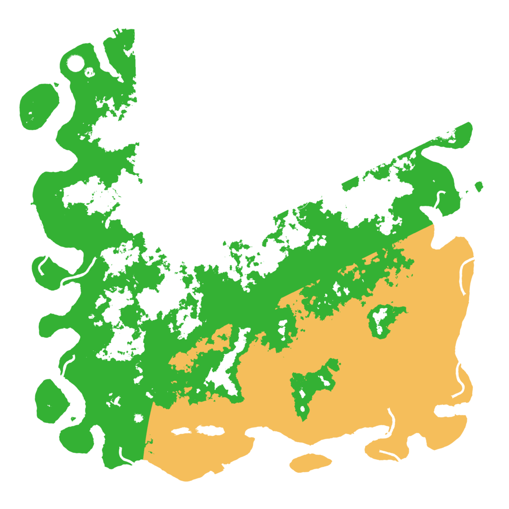 Biome Rust Map: Procedural Map, Size: 5250, Seed: 854752136