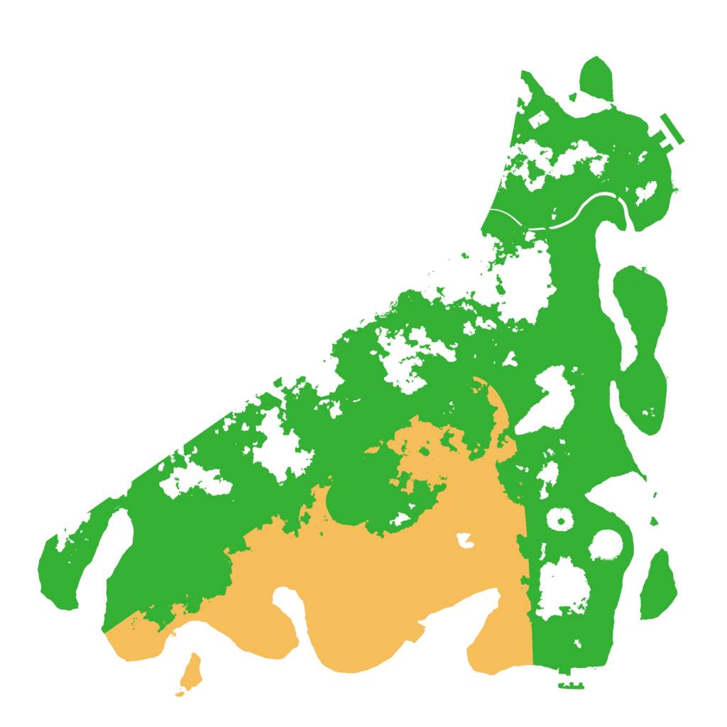 Biome Rust Map: Procedural Map, Size: 4250, Seed: 68853911