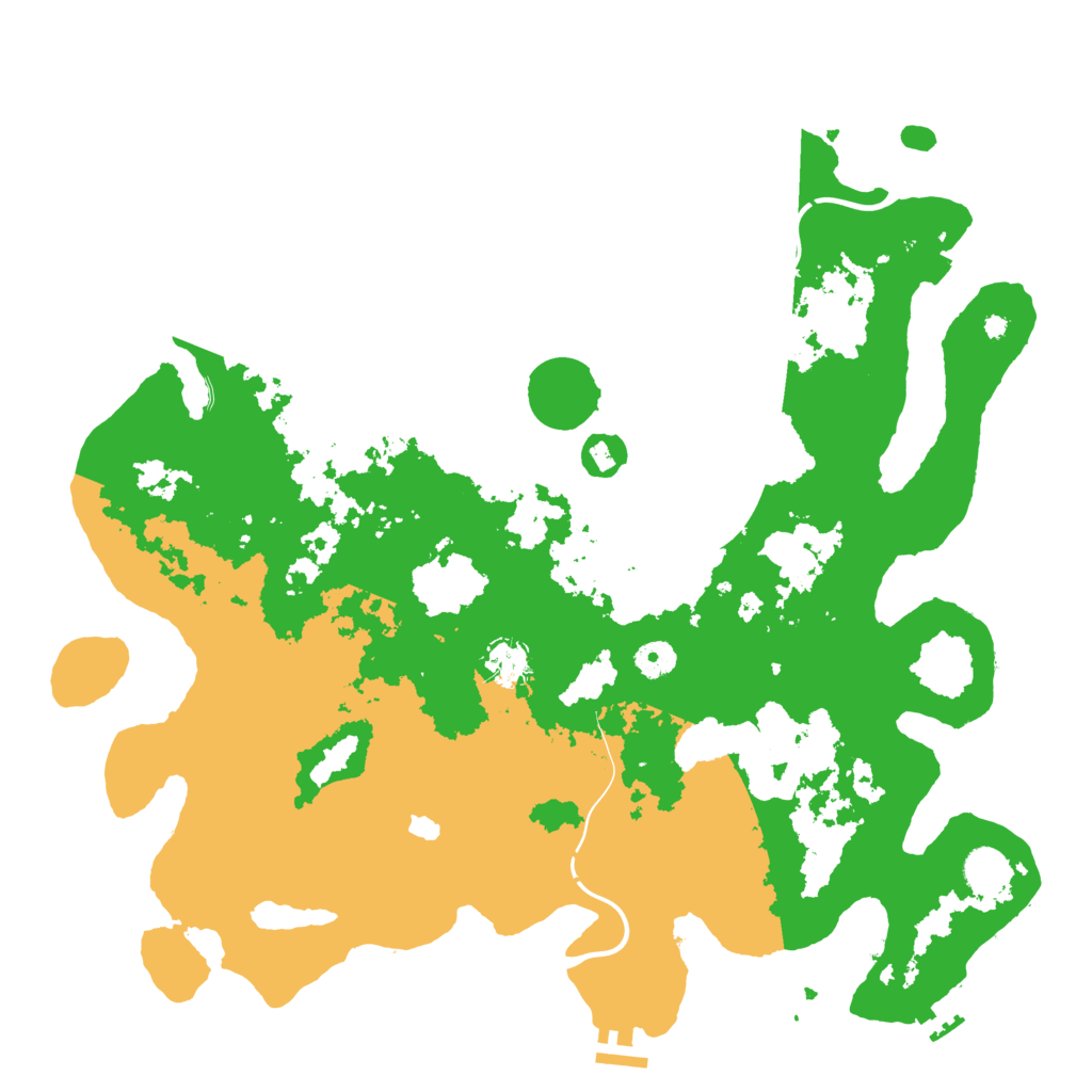 Biome Rust Map: Procedural Map, Size: 4250, Seed: 1446757821