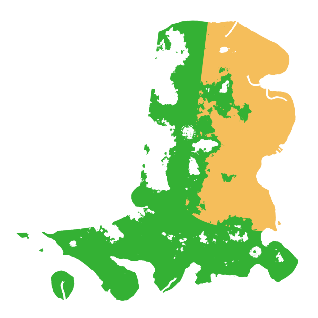 Biome Rust Map: Procedural Map, Size: 4250, Seed: 72