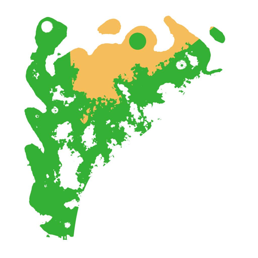 Biome Rust Map: Procedural Map, Size: 4000, Seed: 239936120