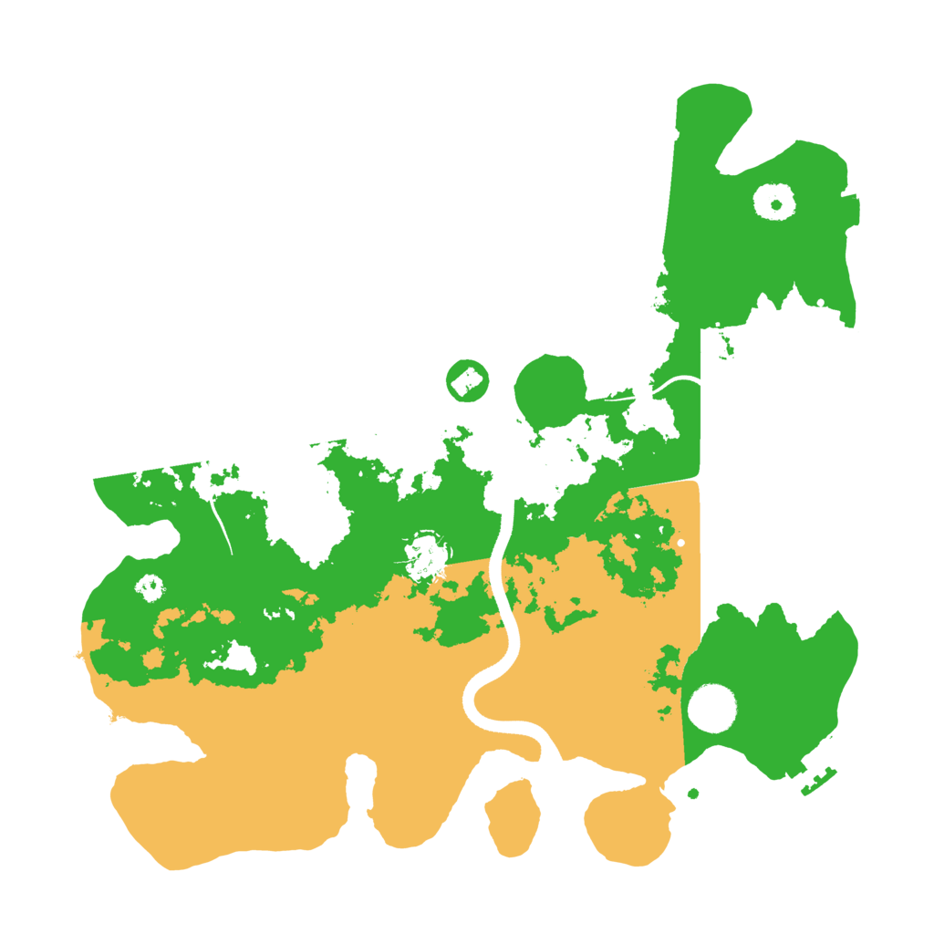 Biome Rust Map: Procedural Map, Size: 3500, Seed: 1149452913