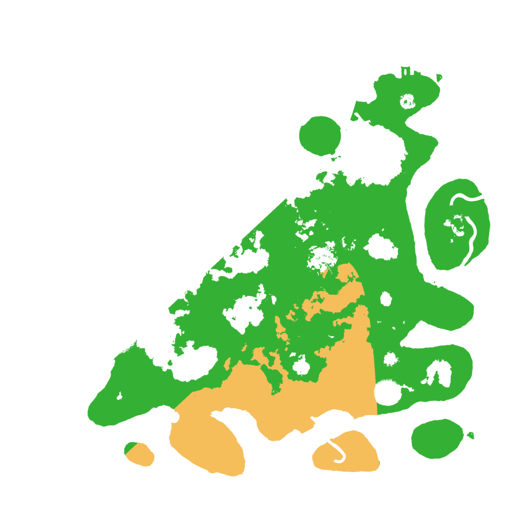 Biome Rust Map: Procedural Map, Size: 3500, Seed: 1268681019