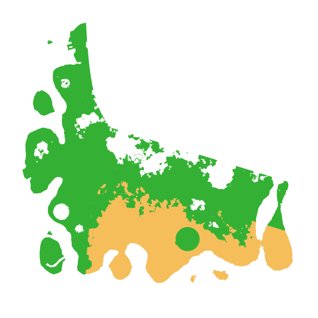 Biome Rust Map: Procedural Map, Size: 3500, Seed: 1219699281