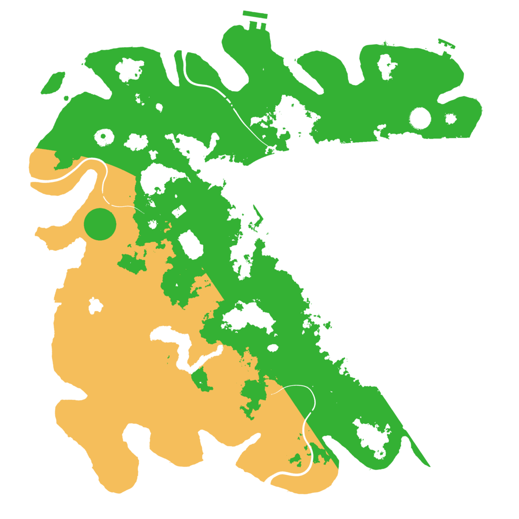 Biome Rust Map: Procedural Map, Size: 4250, Seed: 2094741496