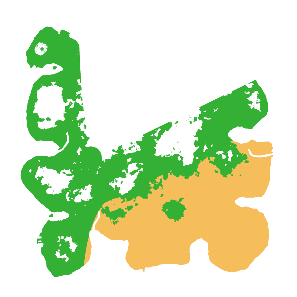 Biome Rust Map: Procedural Map, Size: 3600, Seed: 21032024