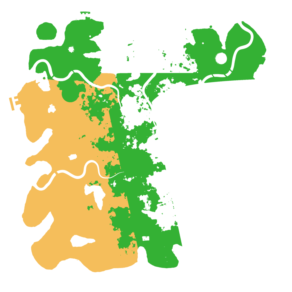 Biome Rust Map: Procedural Map, Size: 4500, Seed: 599598911