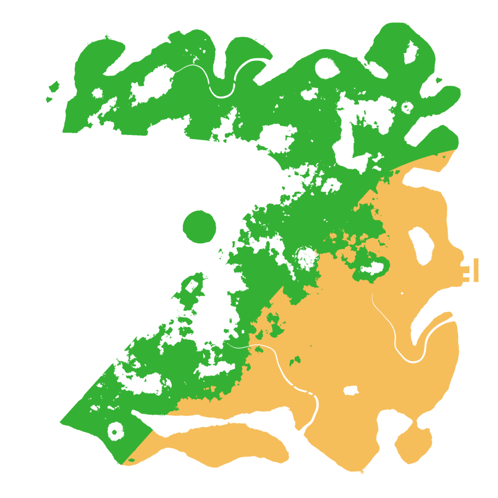 Biome Rust Map: Procedural Map, Size: 4250, Seed: 2102214173