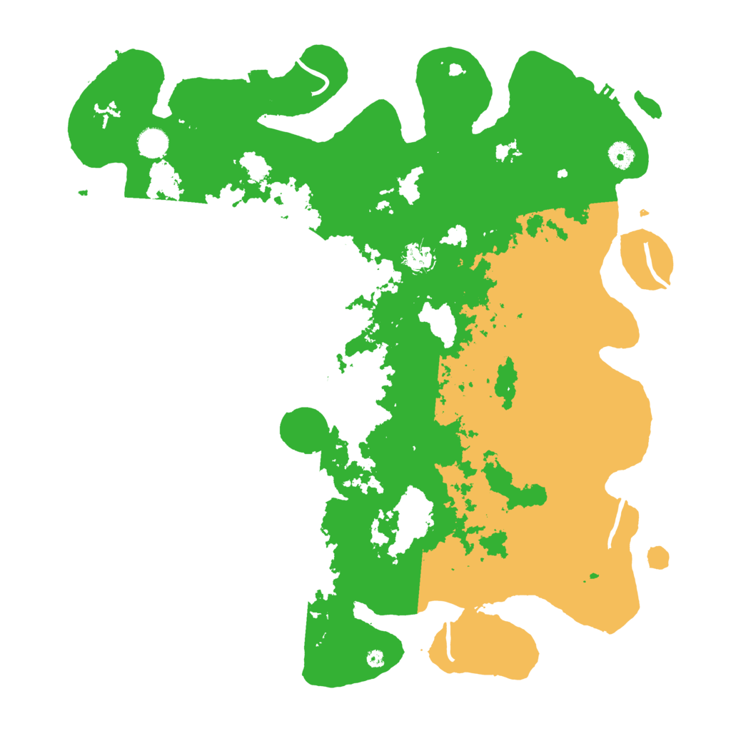 Biome Rust Map: Procedural Map, Size: 4250, Seed: 384712476