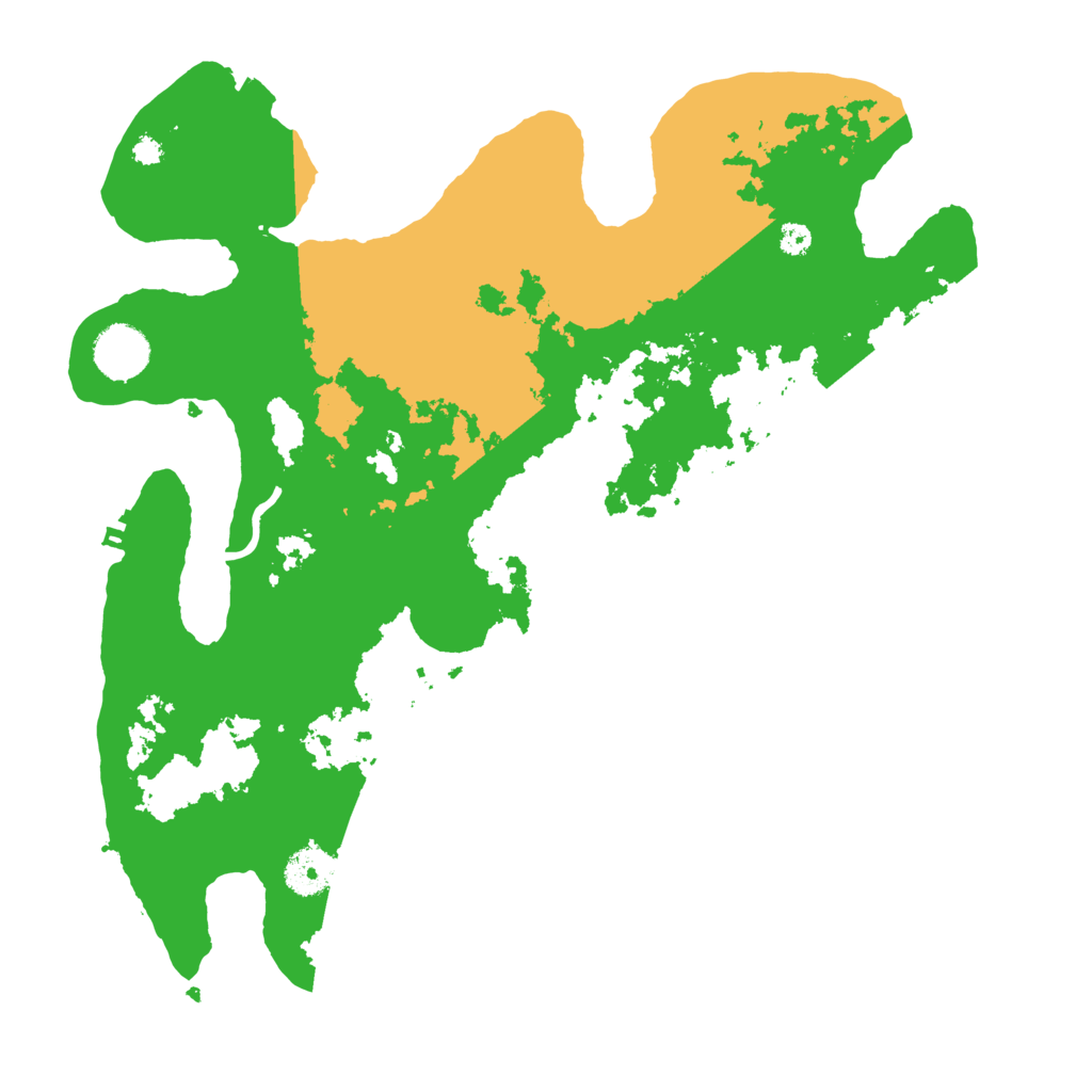 Biome Rust Map: Procedural Map, Size: 3500, Seed: 5328