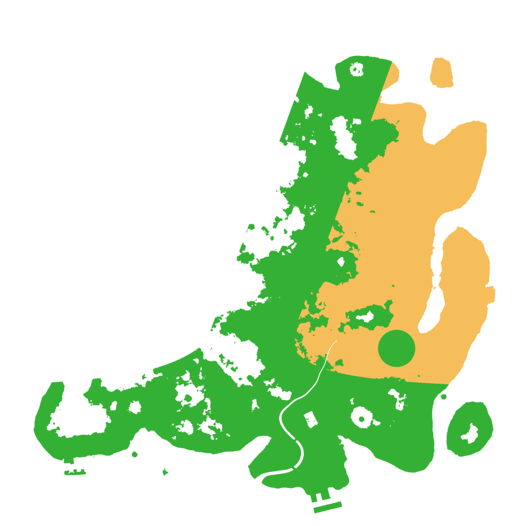 Biome Rust Map: Procedural Map, Size: 3750, Seed: 1093065159