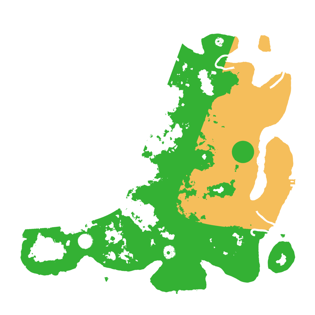 Biome Rust Map: Procedural Map, Size: 3750, Seed: 1093065159