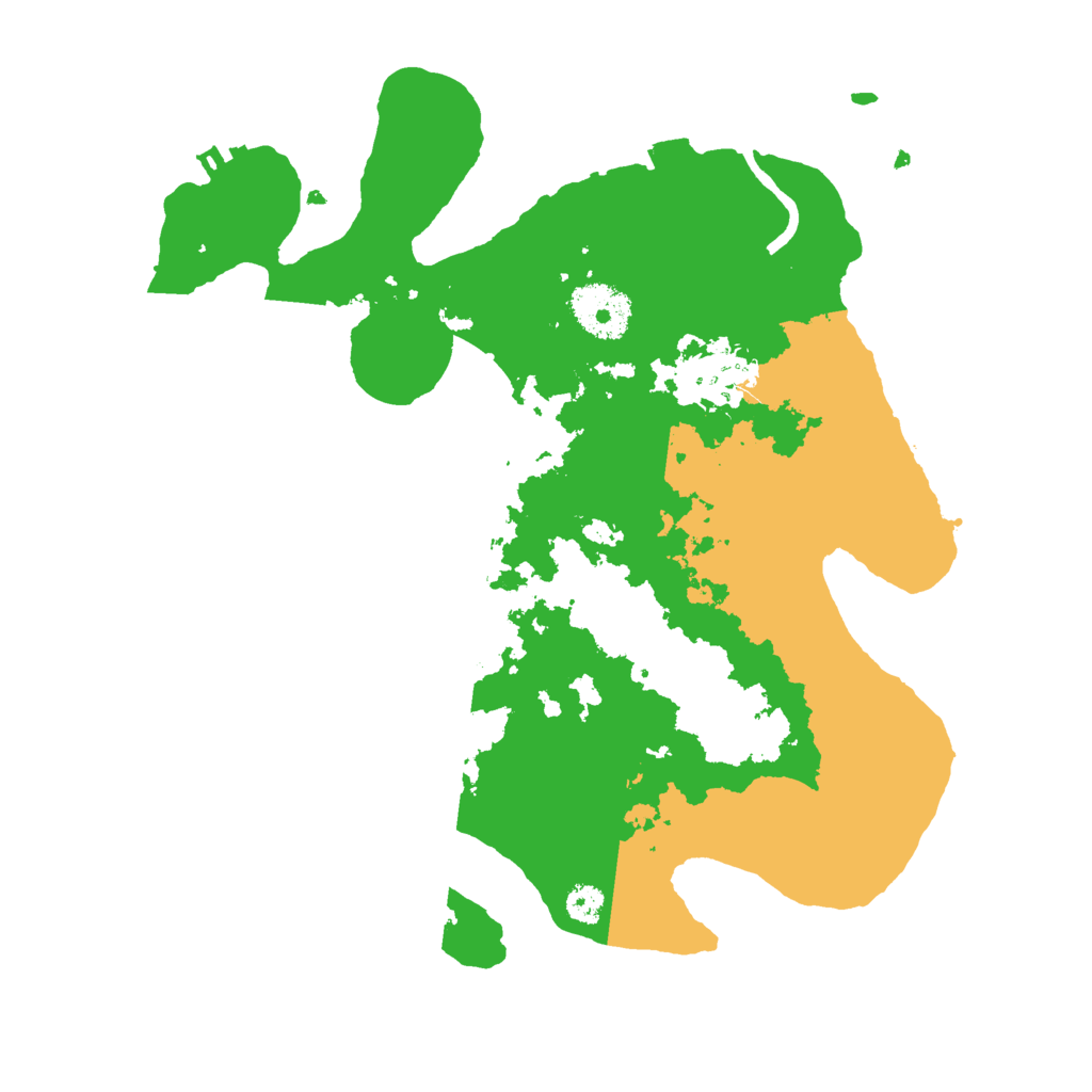 Biome Rust Map: Procedural Map, Size: 3000, Seed: 392819820