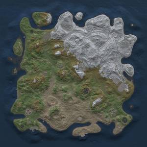 Thumbnail Rust Map: Procedural Map, Size: 4250, Seed: 67237848, 18 Monuments