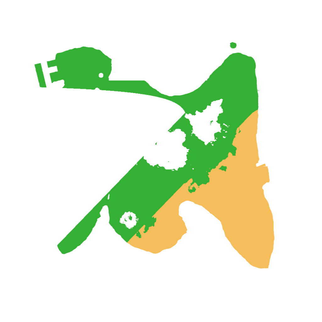 Biome Rust Map: Procedural Map, Size: 2000, Seed: 464220133